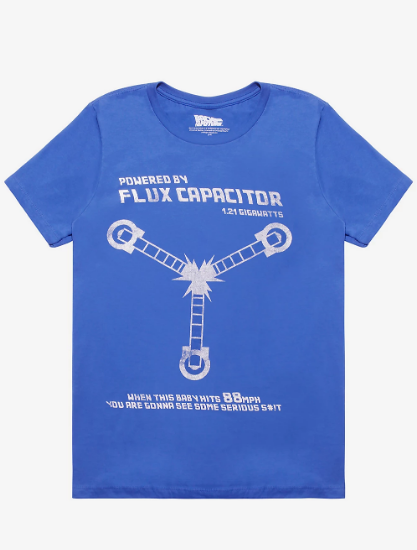 flux capacitor tee shirt